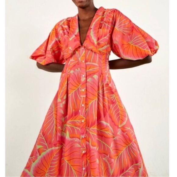 Farm Rio Bright Forest Dress - Picture 2 of 7